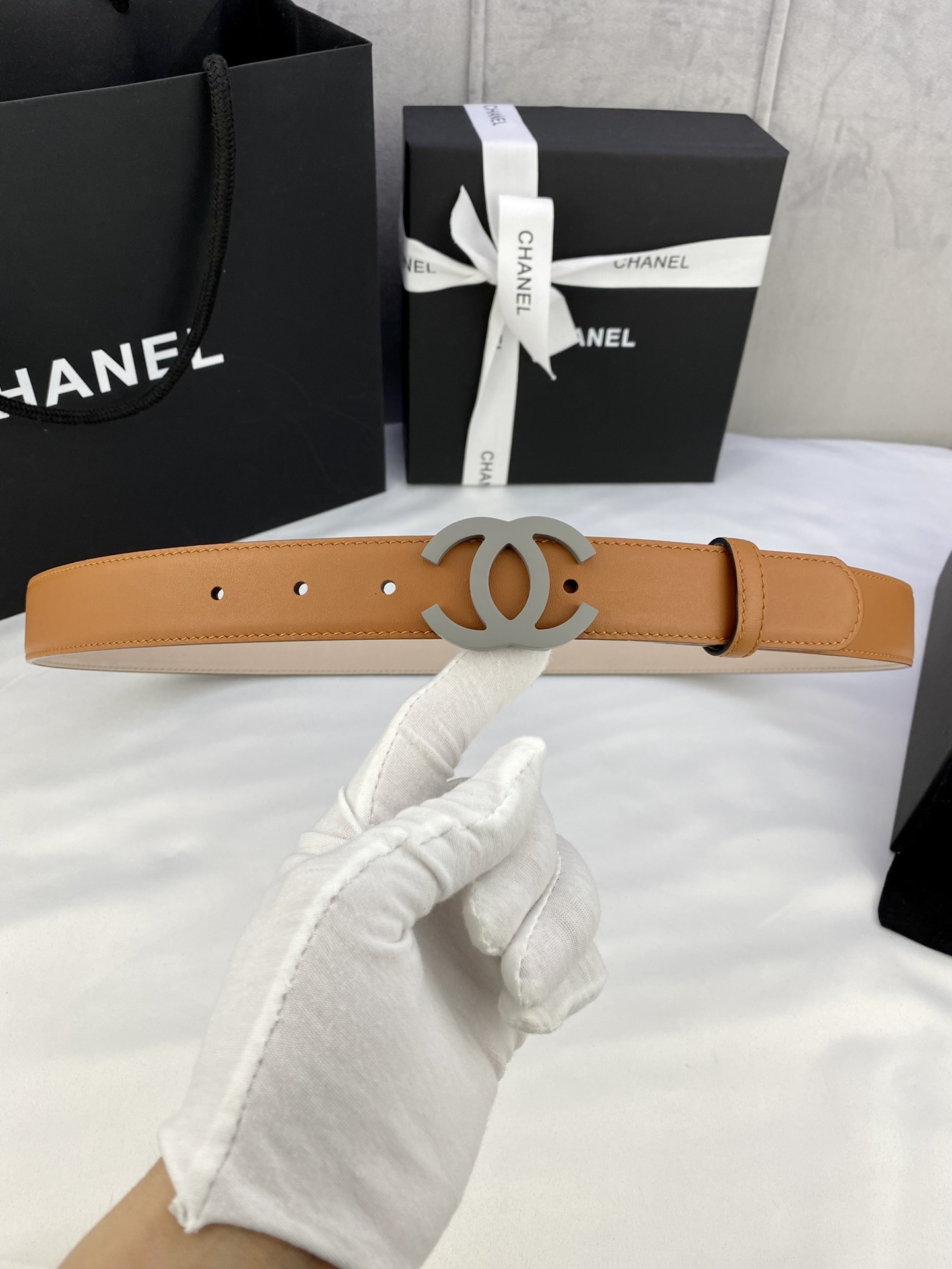 Chanel Leather Belts 1:1 Mirror Version