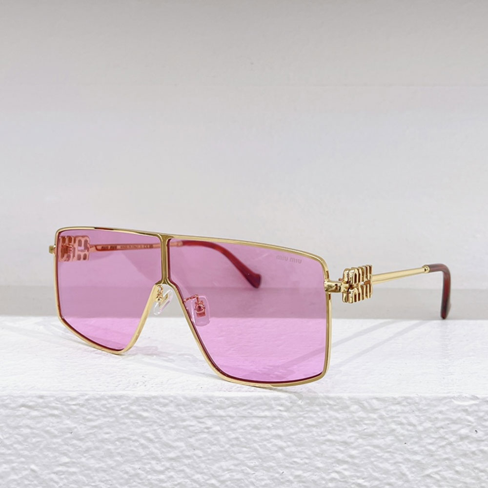Miumiu Thin Metal Mirror legs Sunglasses Top quality （Replica）