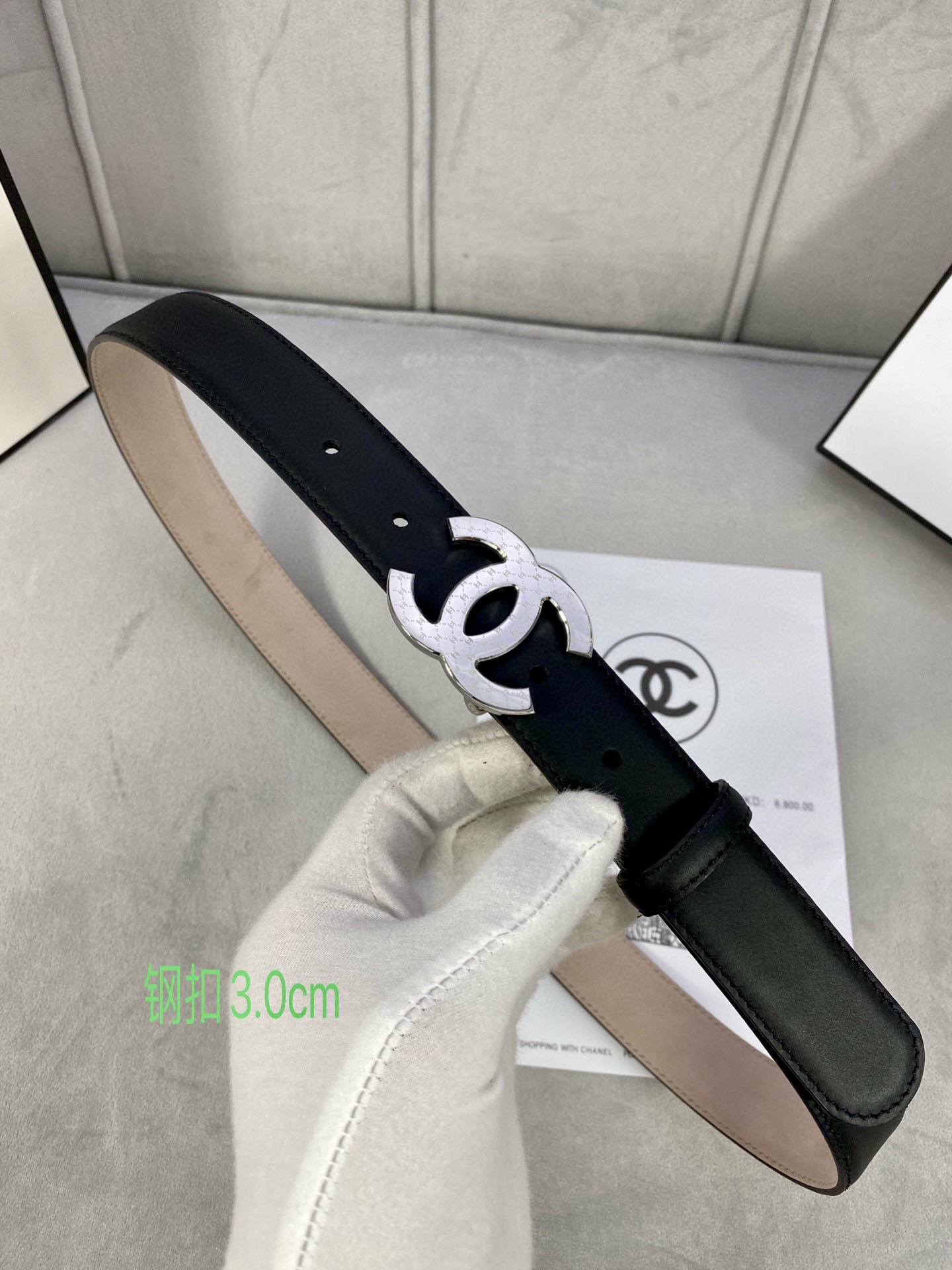 Chanel Leather Belts 1:1 Mirror Version