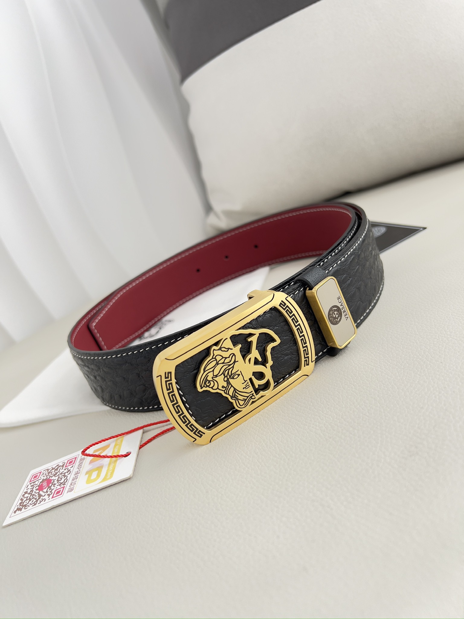 Versace Leather Belts 1:1 Mirror Version