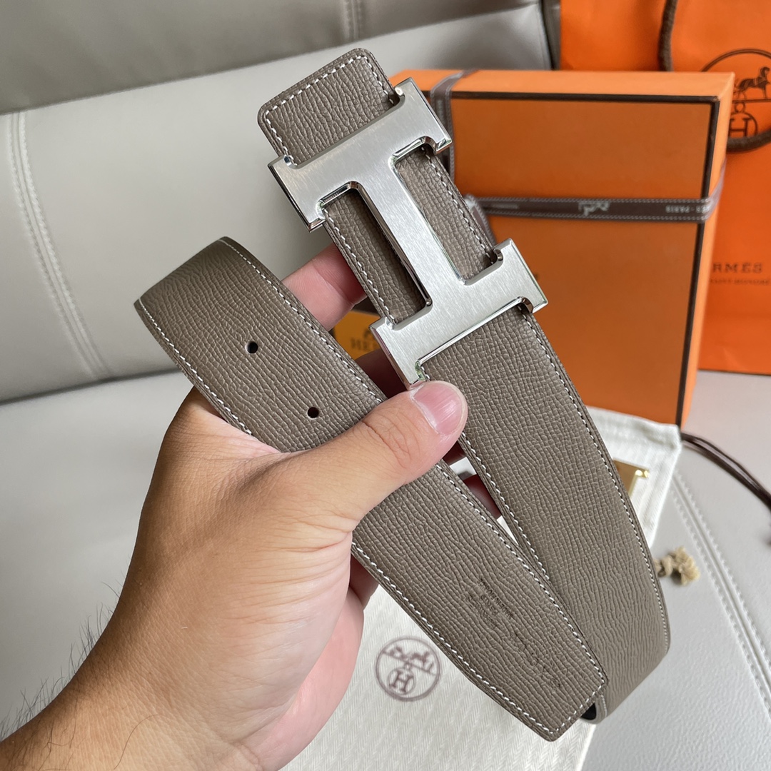 Hermes Leather Belts 1:1 Mirror Version