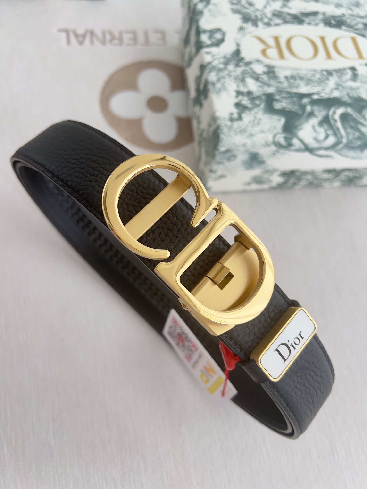 Dior Leather Belts 1:1 Mirror Version