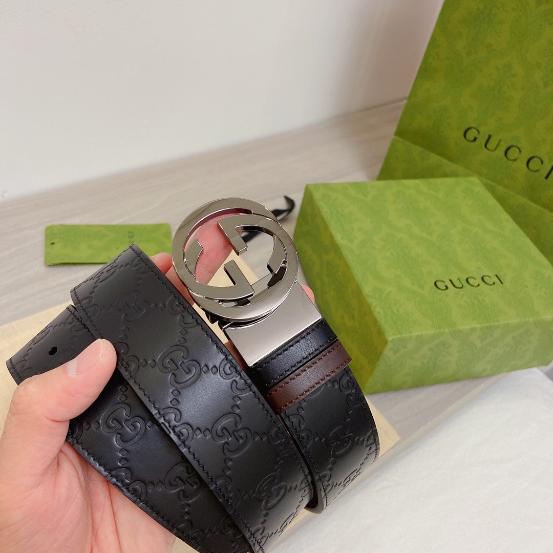 Gucci Leather Belts 1:1 Mirror Version