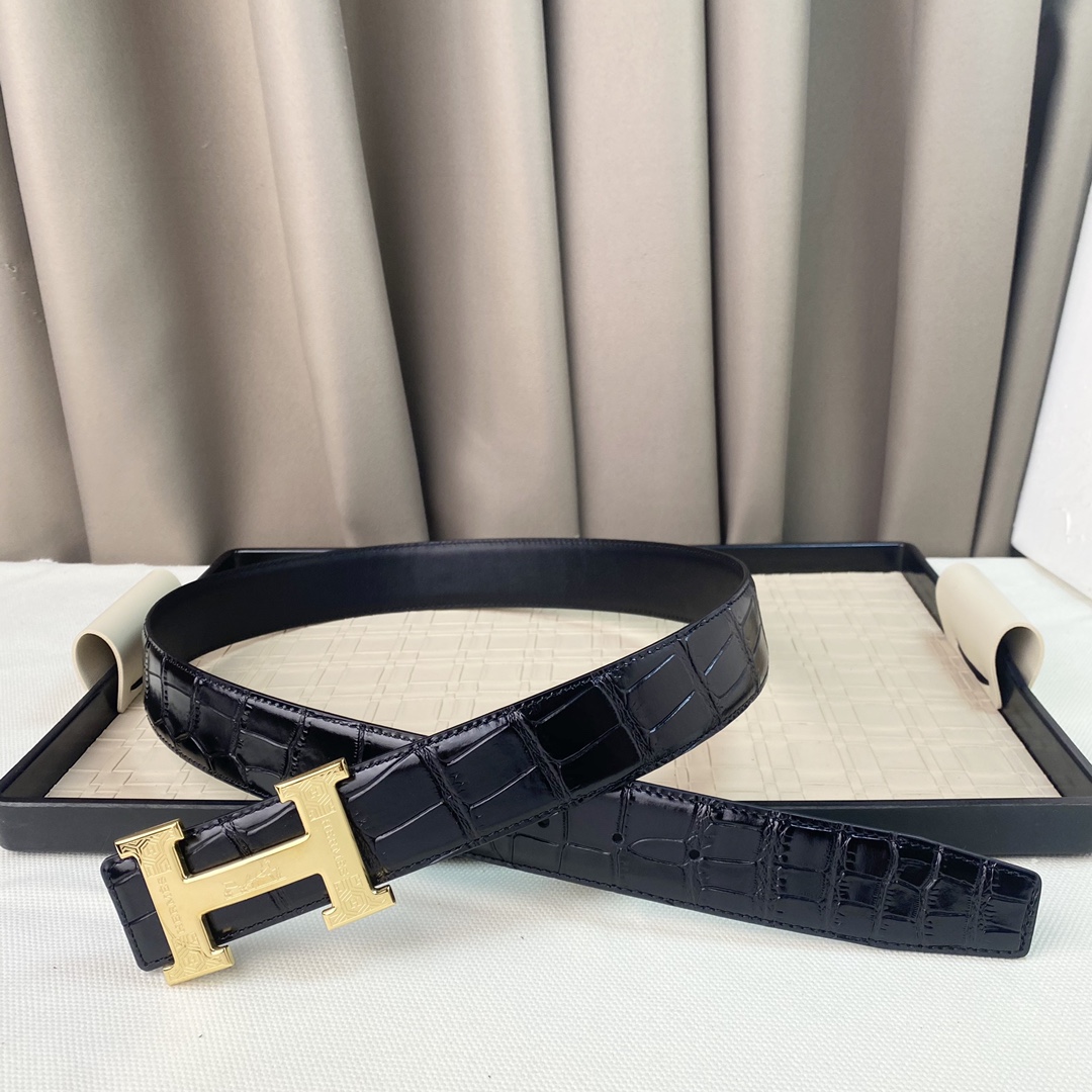 Hermes Leather Belts 1:1 Mirror Version