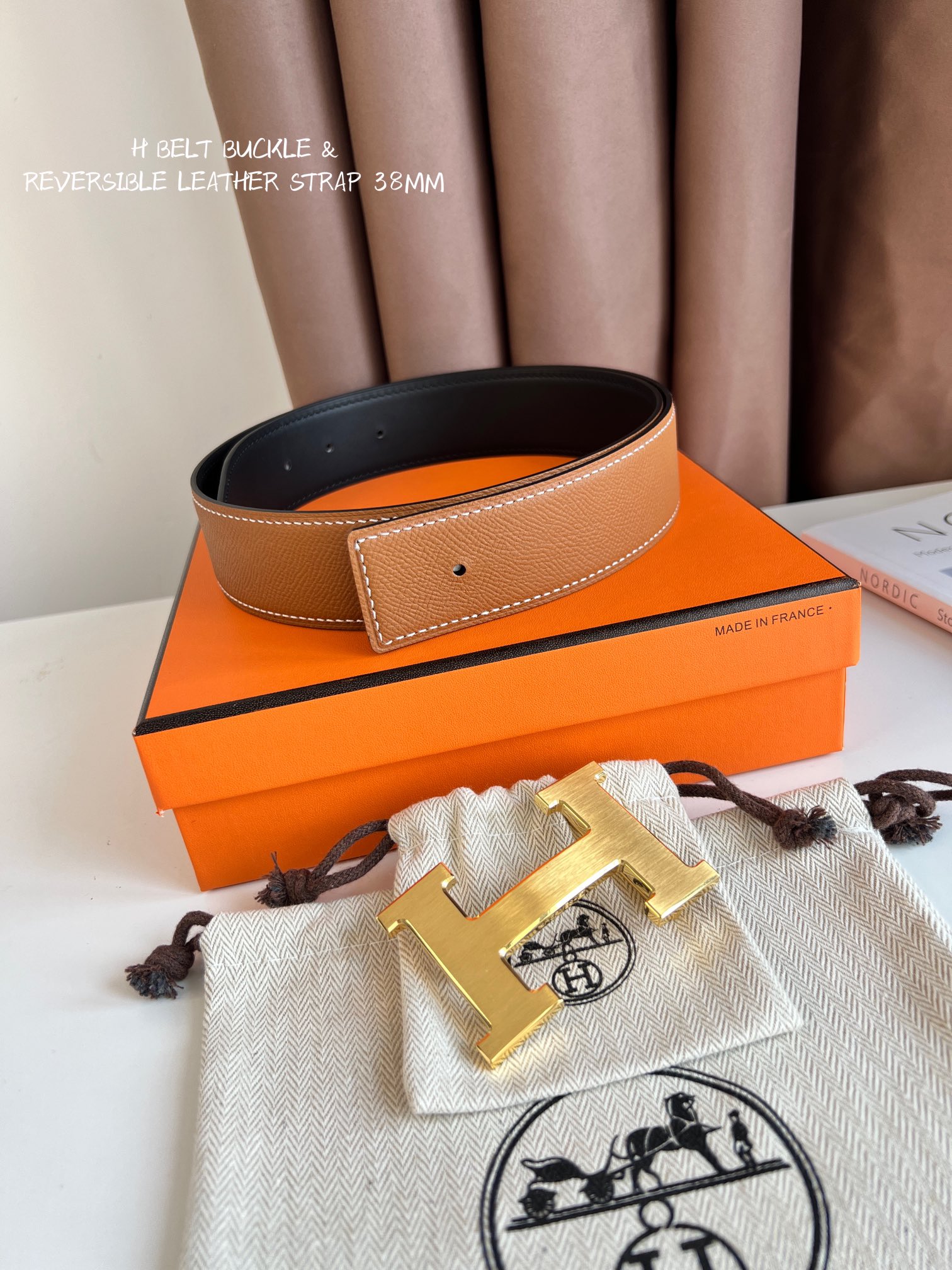 Hermes Leather Belts 1:1 Mirror Version