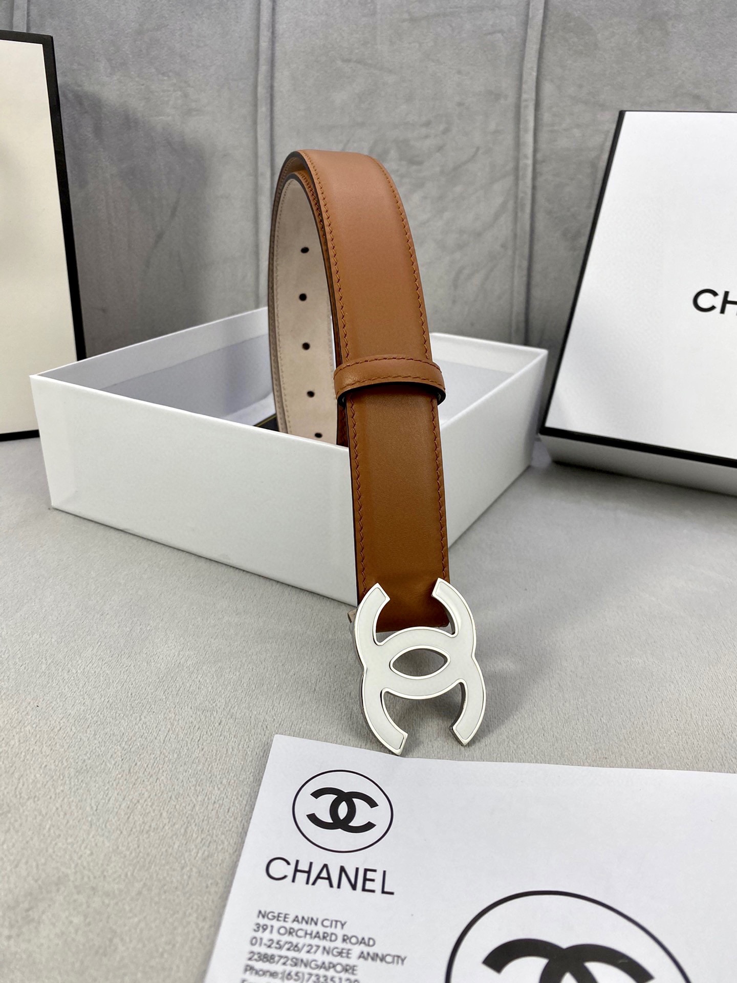 Chanel Leather Belts 1:1 Mirror Version