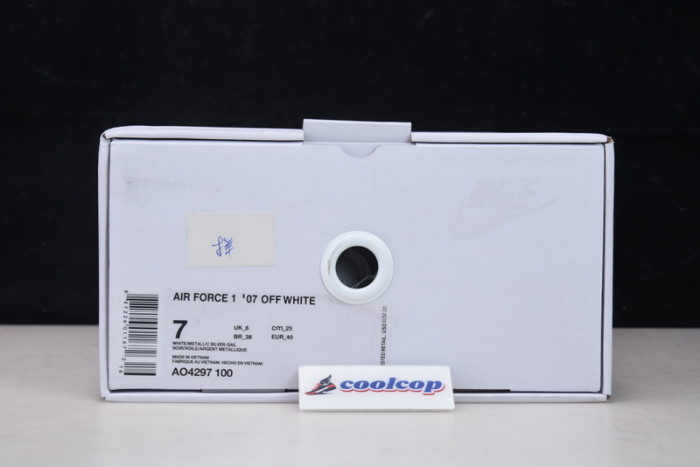 Off-White Nike Air Force 1 Low ComplexCon White AO4297-100