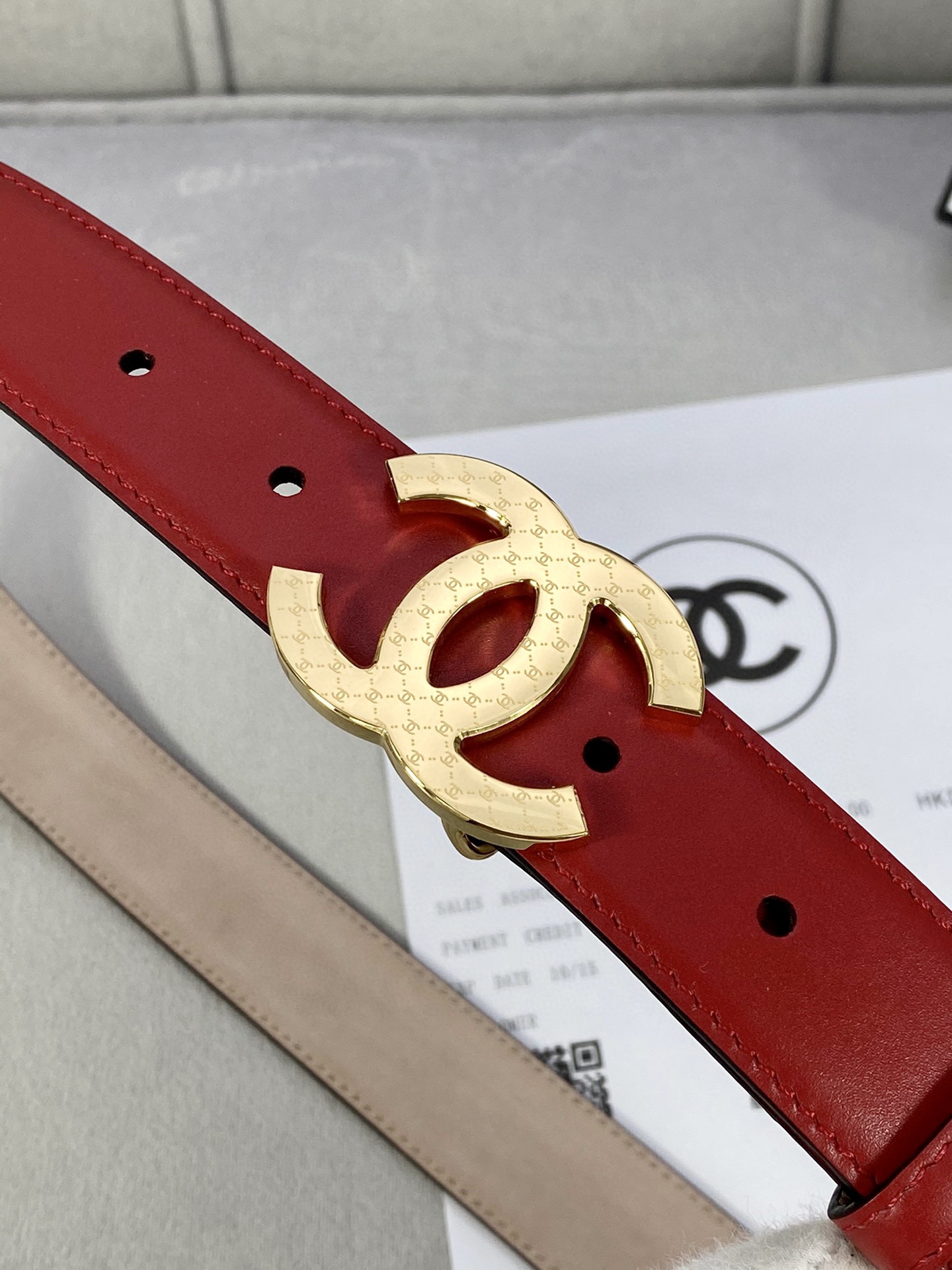 Chanel Leather Belts 1:1 Mirror Version