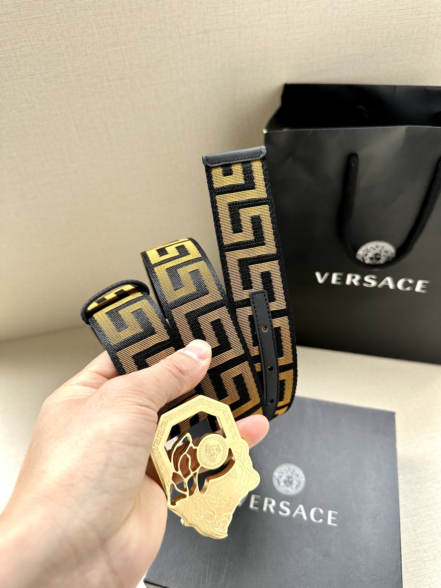Versace Leather Belts 1:1 Mirror Version