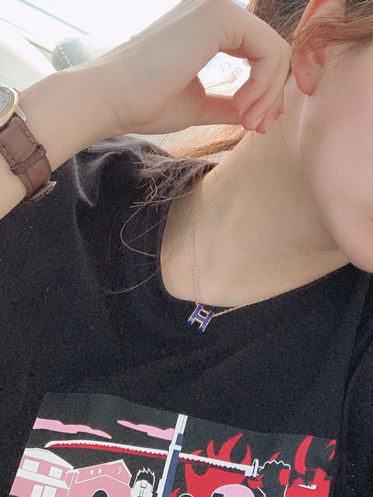 Hermes Pop H pendant