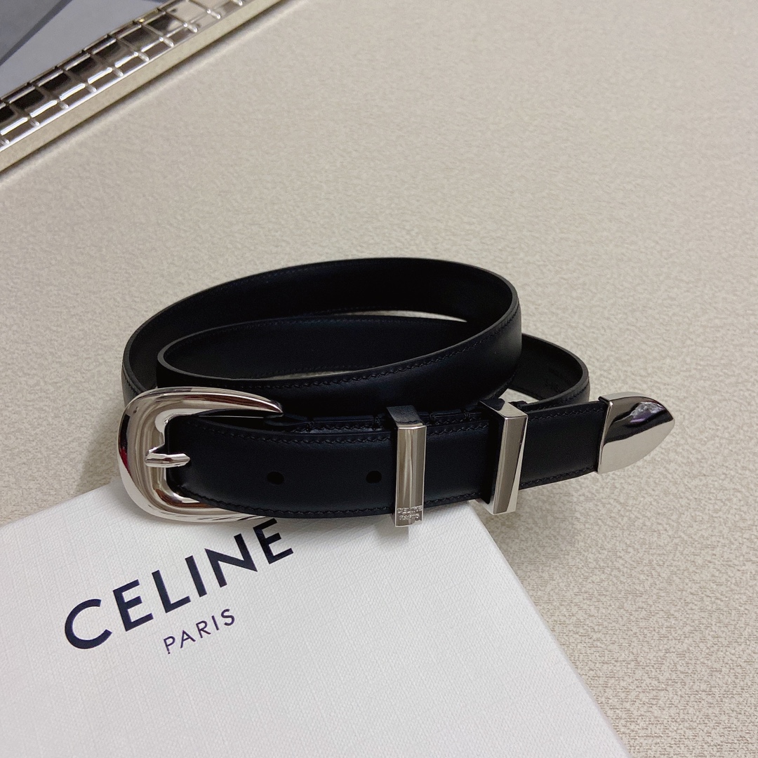 Celine Leather Belts 1:1 Mirror Version