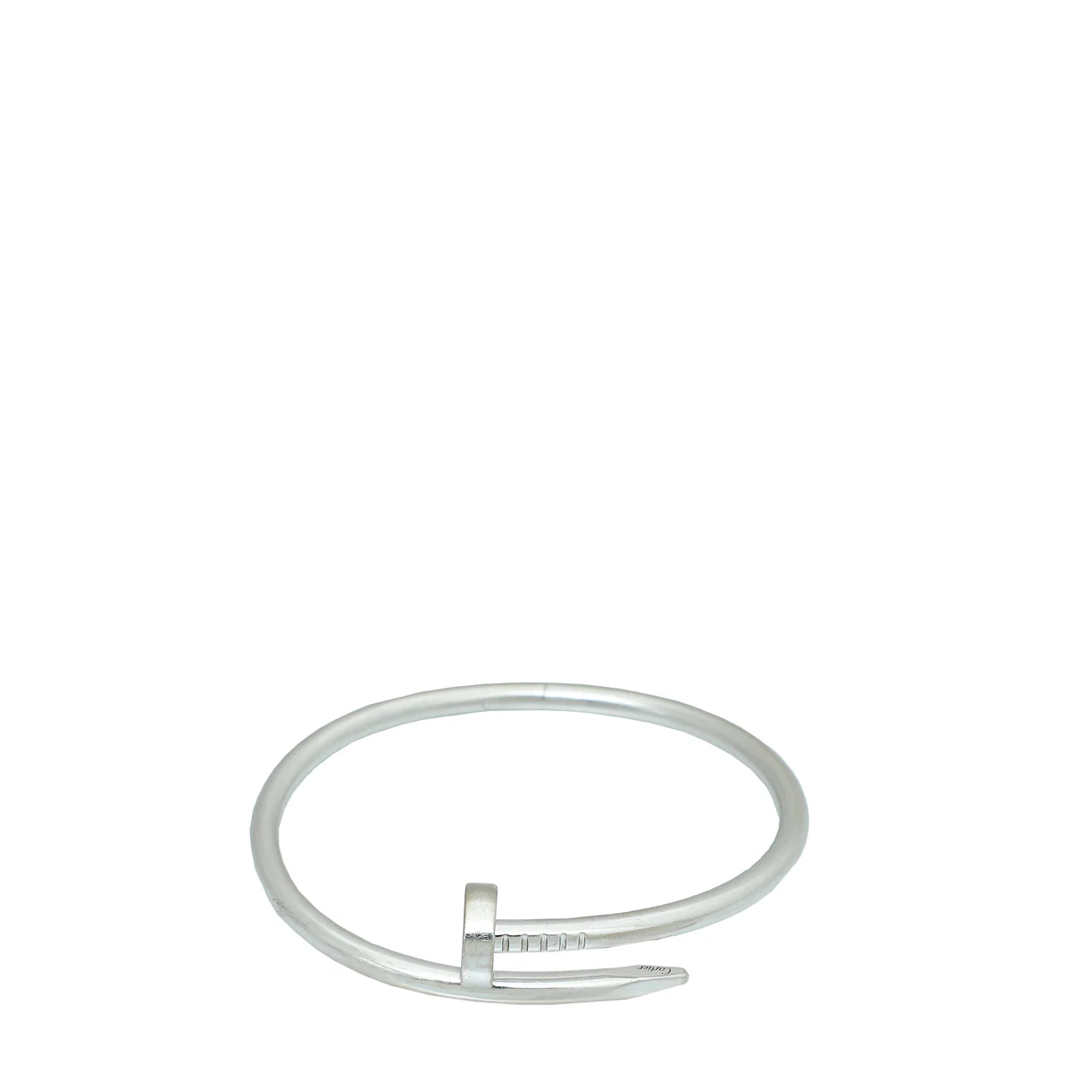 Cartier 18K White Gold Juste un Clou Bracelet 16