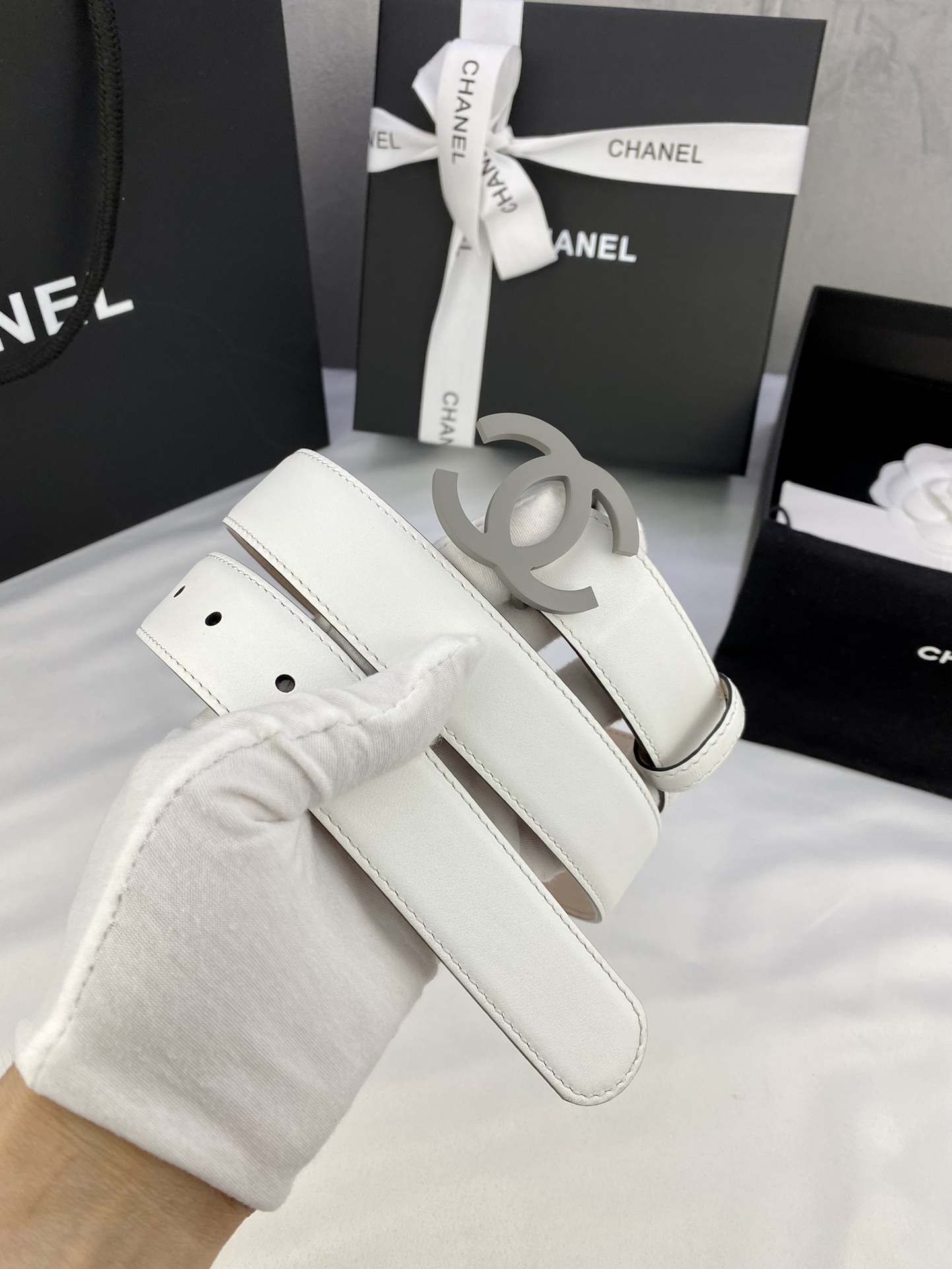 Chanel Leather Belts 1:1 Mirror Version