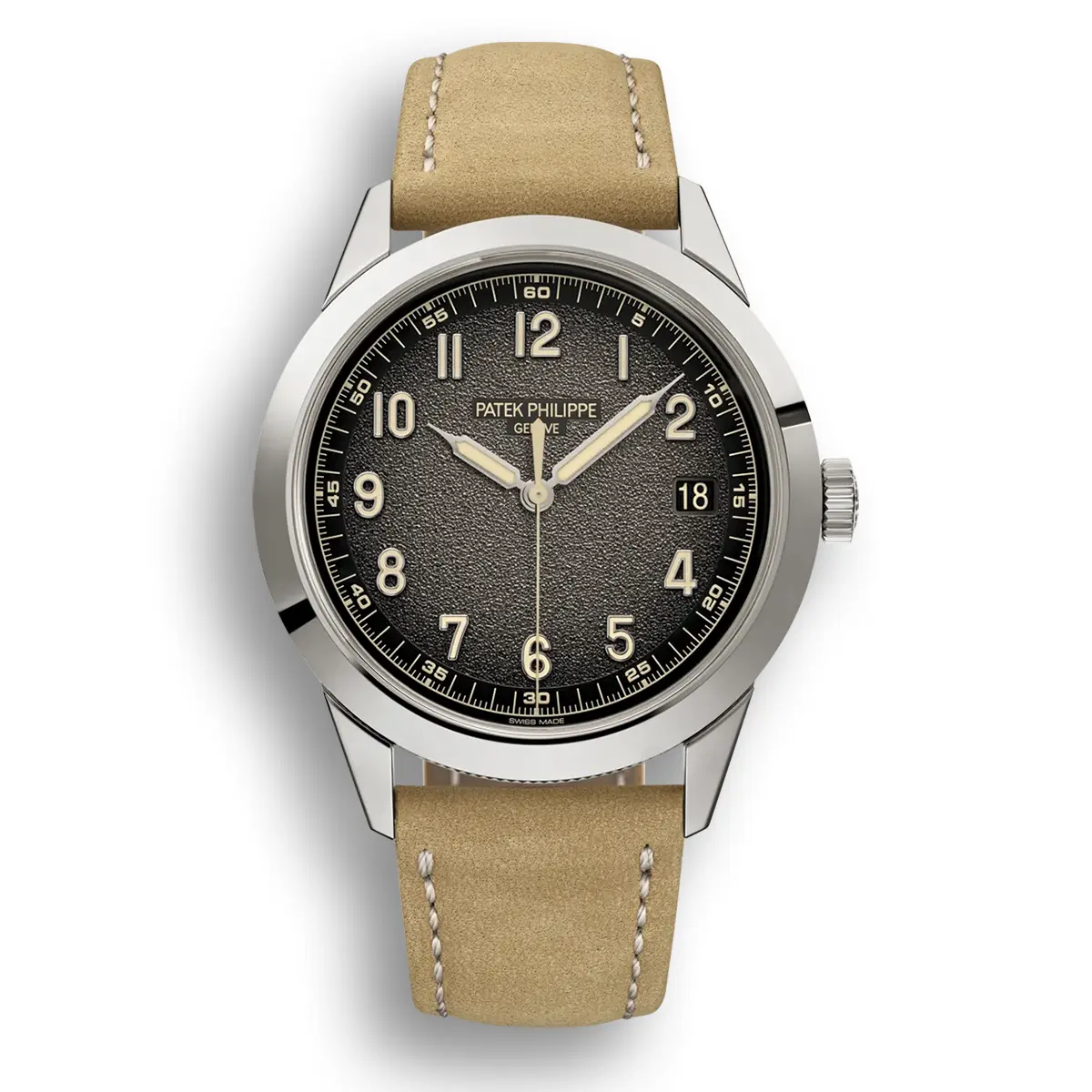 DATE, SWEEP SECONDS. 40 mm,White gold,5226G-001