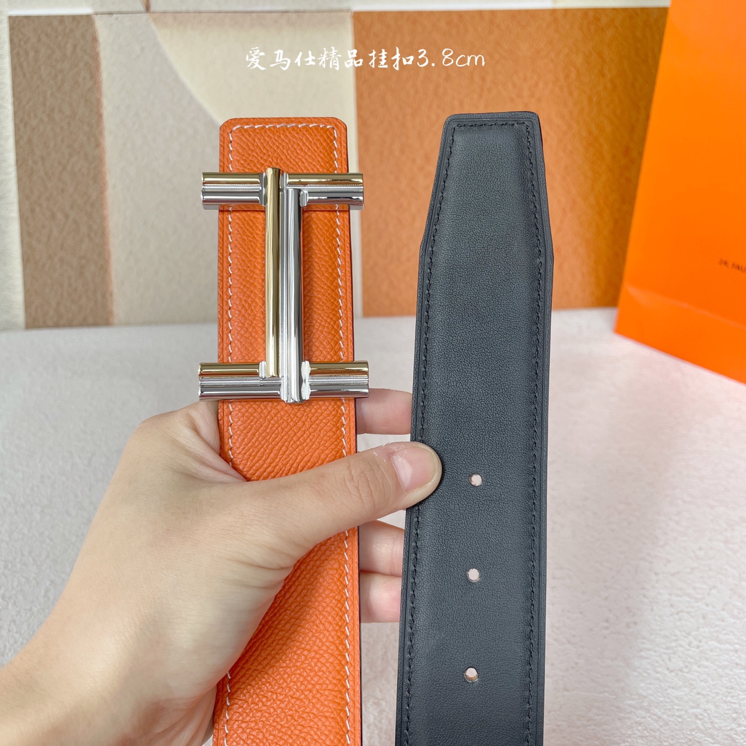 Hermes Leather Belts 1:1 Mirror Version