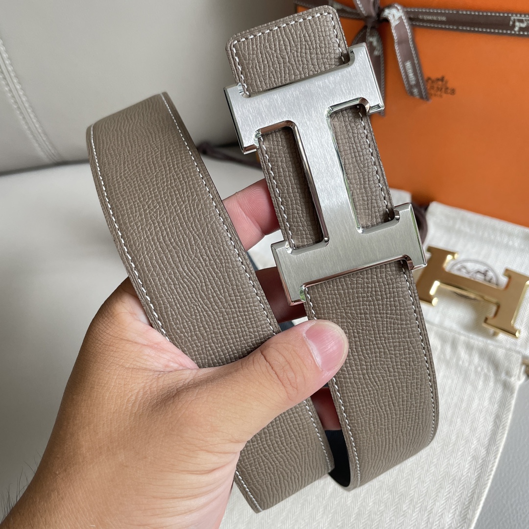 Hermes Leather Belts 1:1 Mirror Version