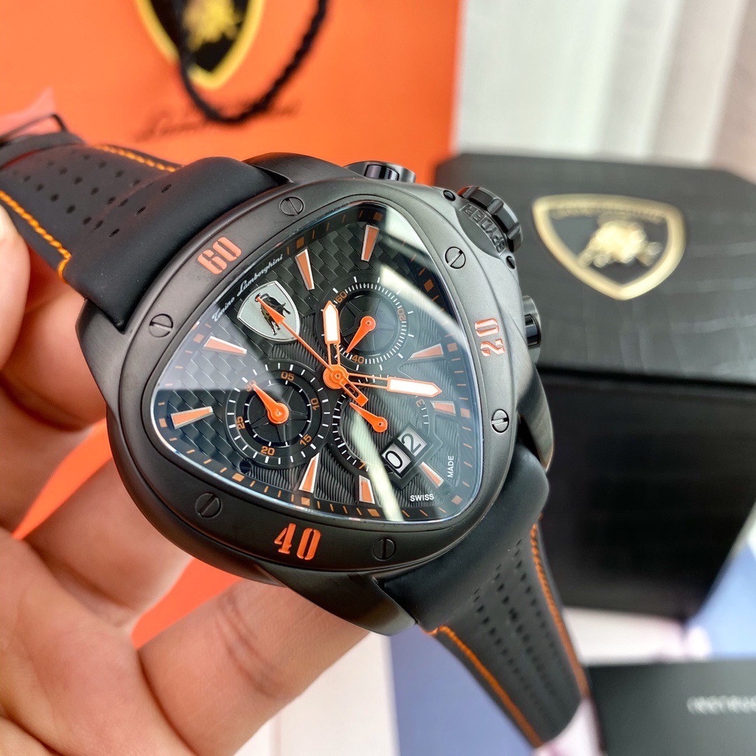 Tonino Lamborghini New Spyder Chronograph Orange / Black