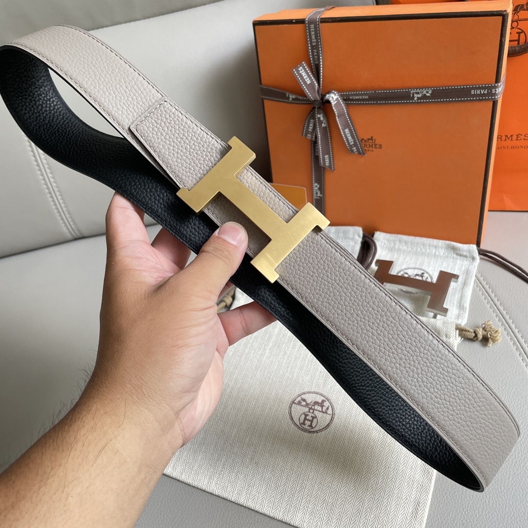 Hermes Leather Belts 1:1 Mirror Version