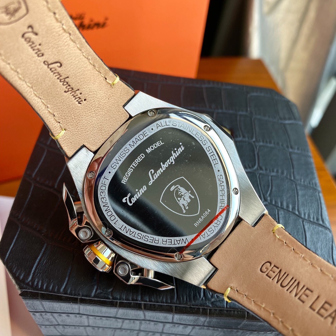 Tonino Lamborghini New Spyder Chronograph Black / Yellow / White