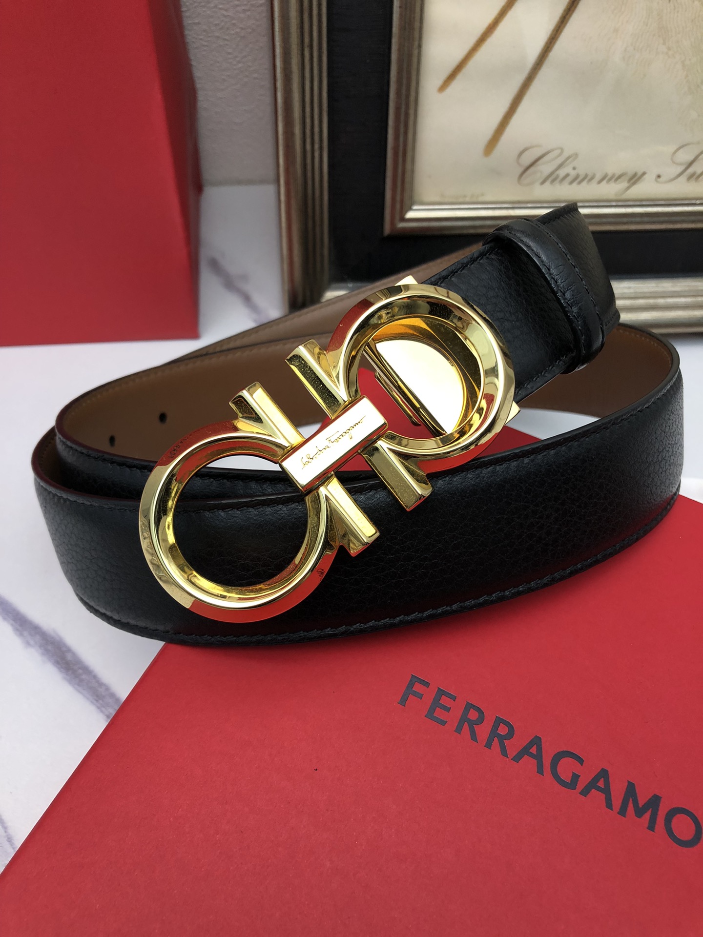 Ferrgamo Leather Belts 1:1 Mirror Version