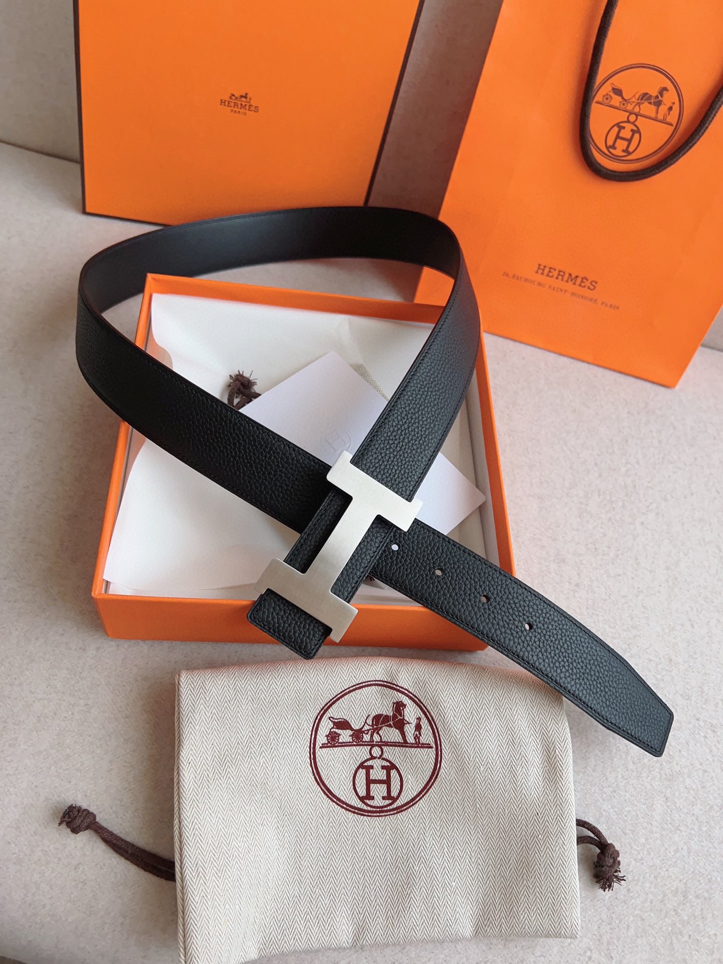 Hermes Leather Belts 1:1 Mirror Version