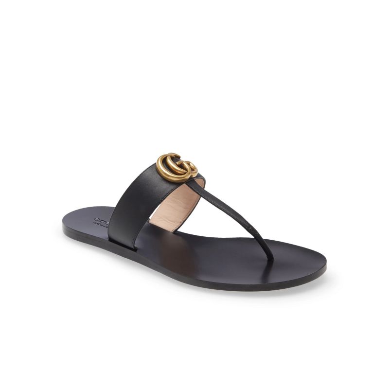 Gucci GG T-Strap Sandal 497444 (Replica)