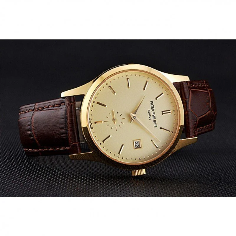Calatrava Dial Gold 41 mm, Yellow Gold Plated