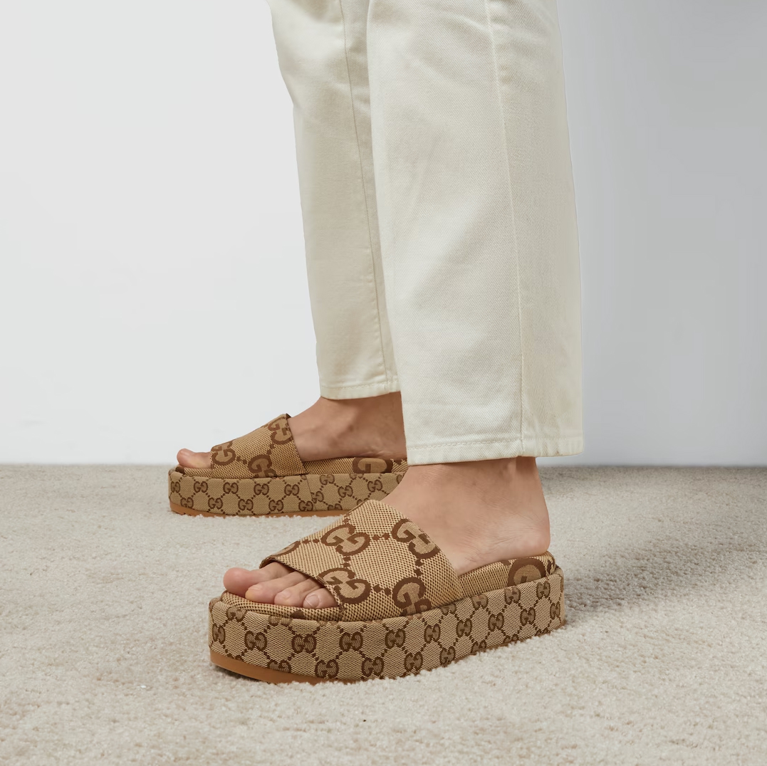 Gucci Platform Slide Sandals 623212 (Replica)