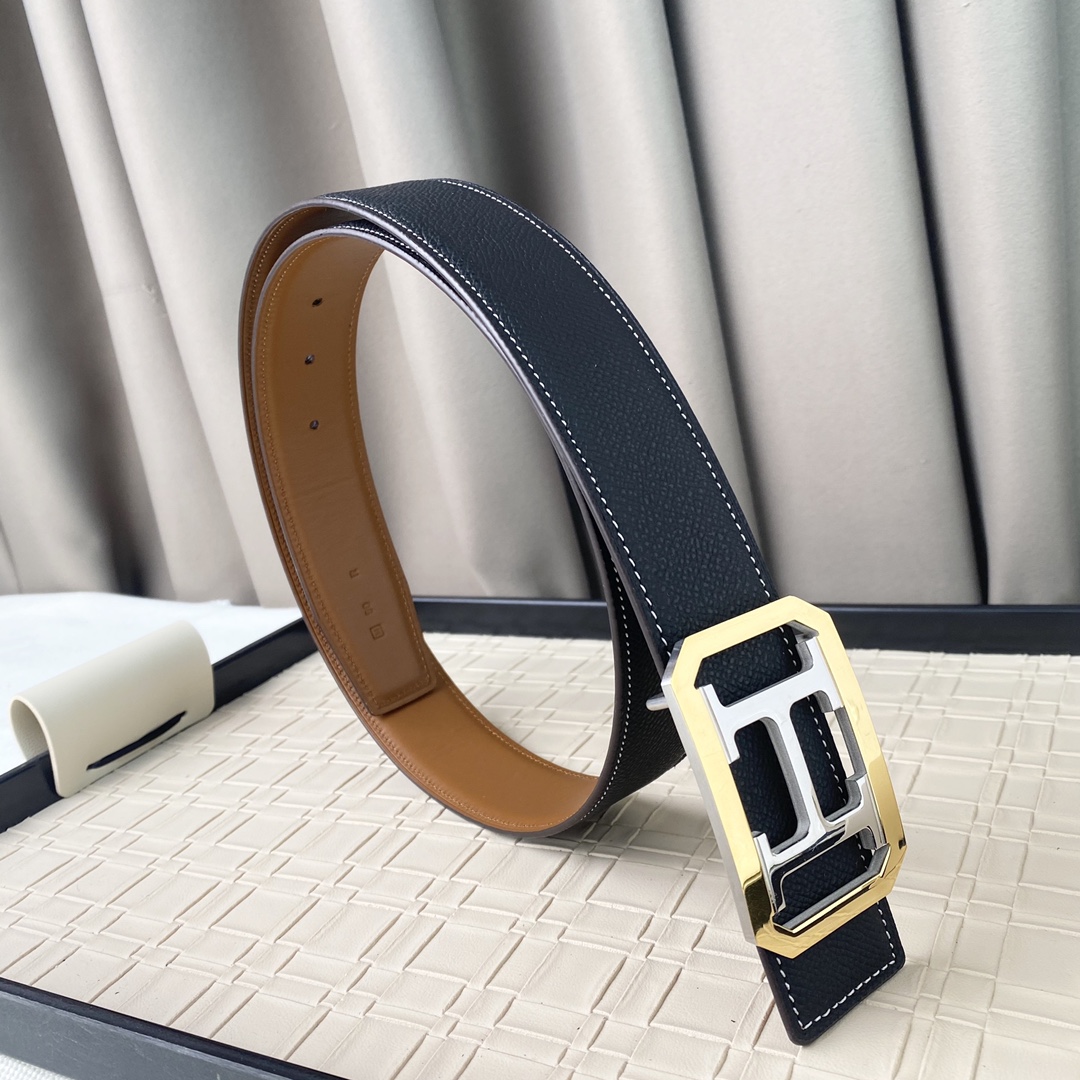 Hermes Leather Belts 1:1 Mirror Version