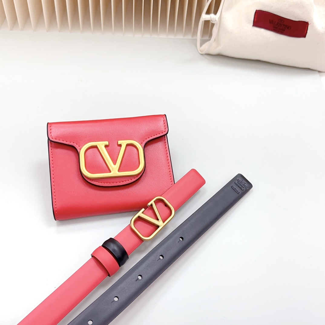 Valentino Leather Belts 1:1 Mirror Version