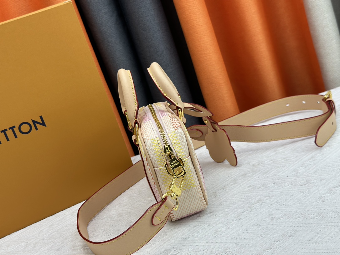 Louis Vuitton Nano Porte Documents Voyage N40643 M82770 Shoulder Bag Handbag