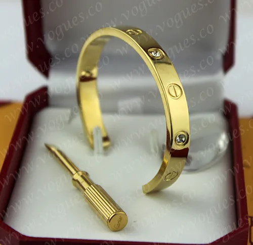 Cartier Semi-Open Love Bracelet Yellow Gold 4 Diamonds
