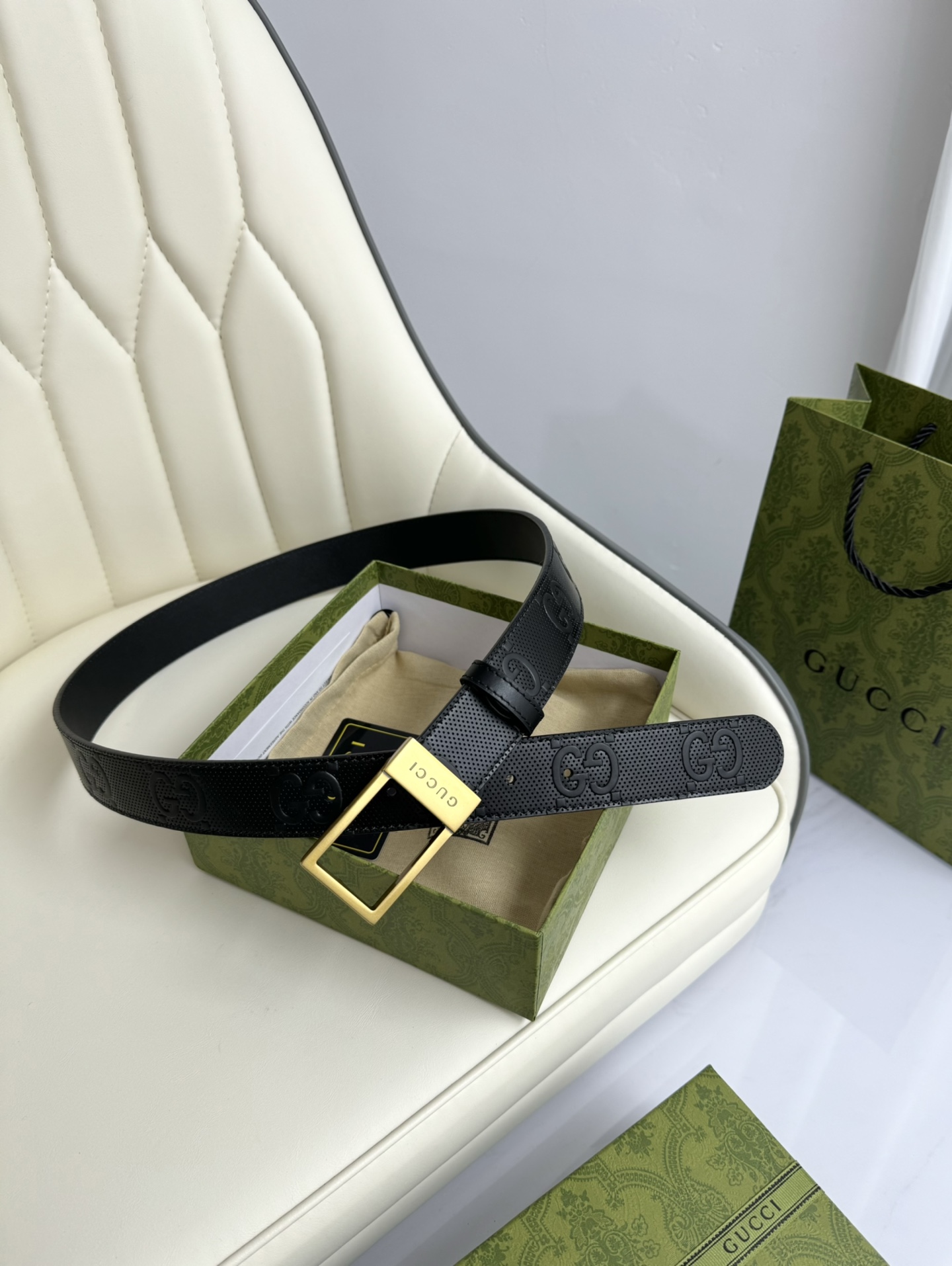 Gucci Leather Belts 1:1 Mirror Version
