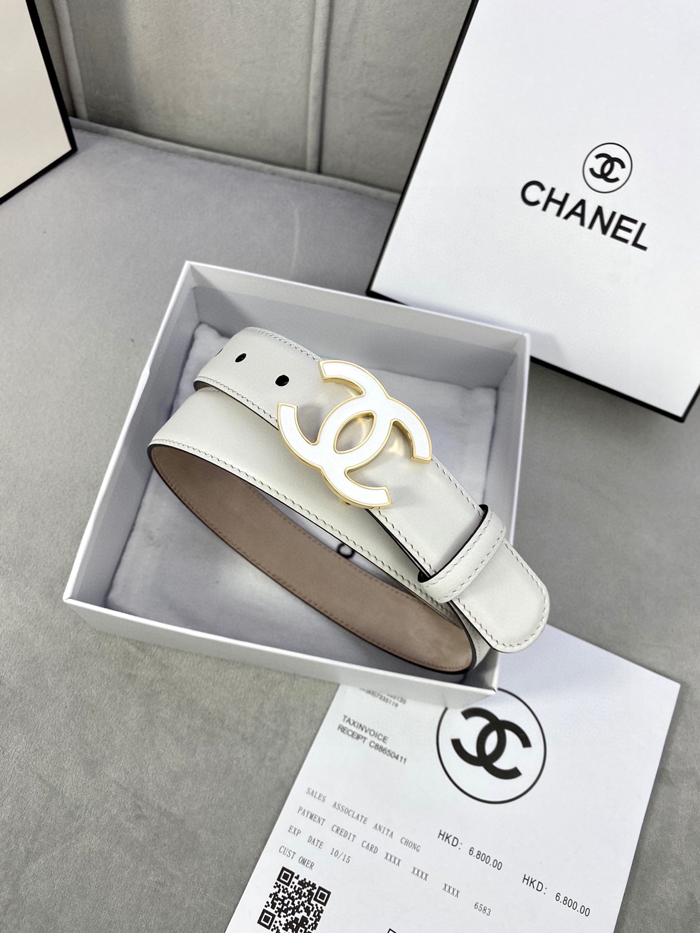 Chanel Leather Belts 1:1 Mirror Version