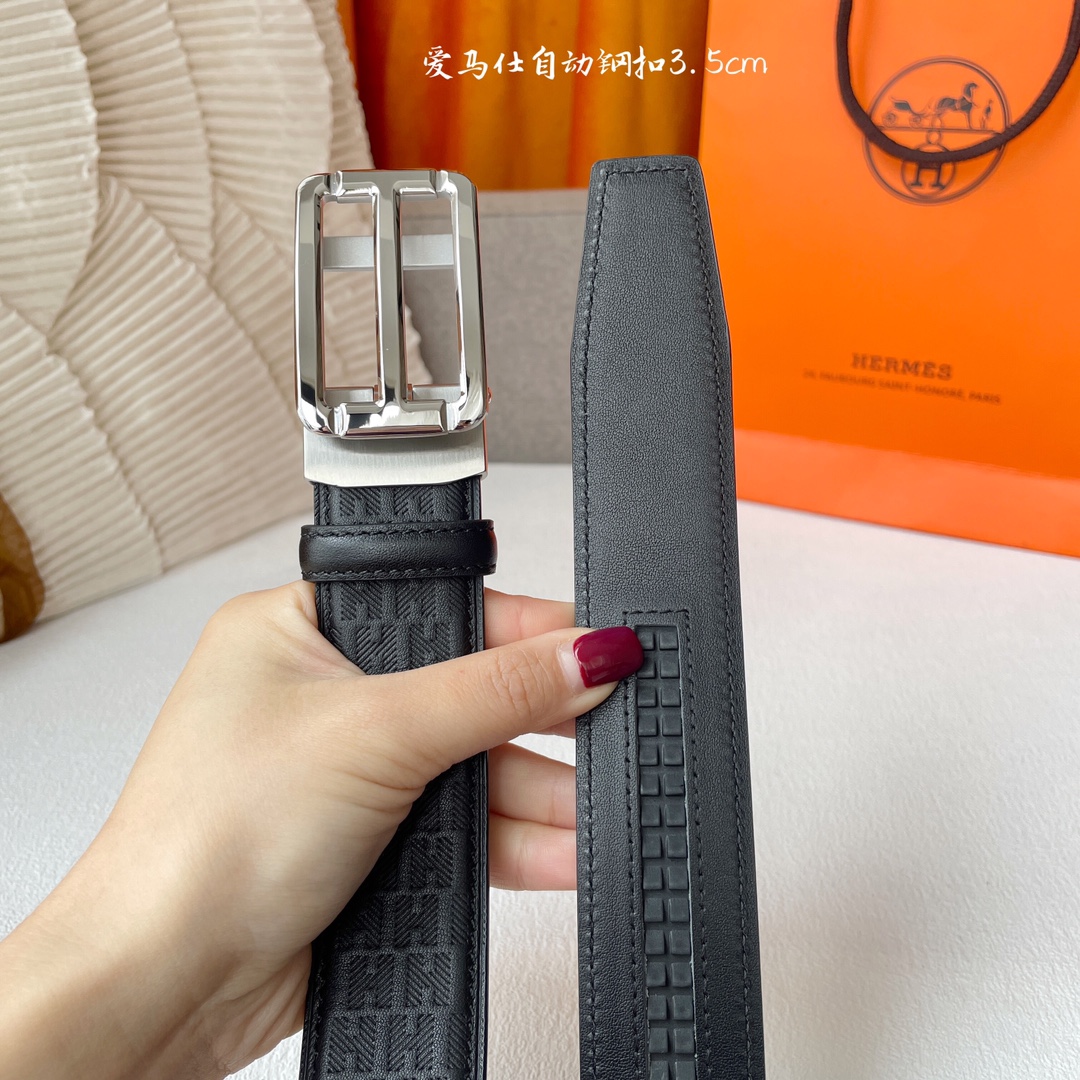 Hermes Leather Belts 1:1 Mirror Version