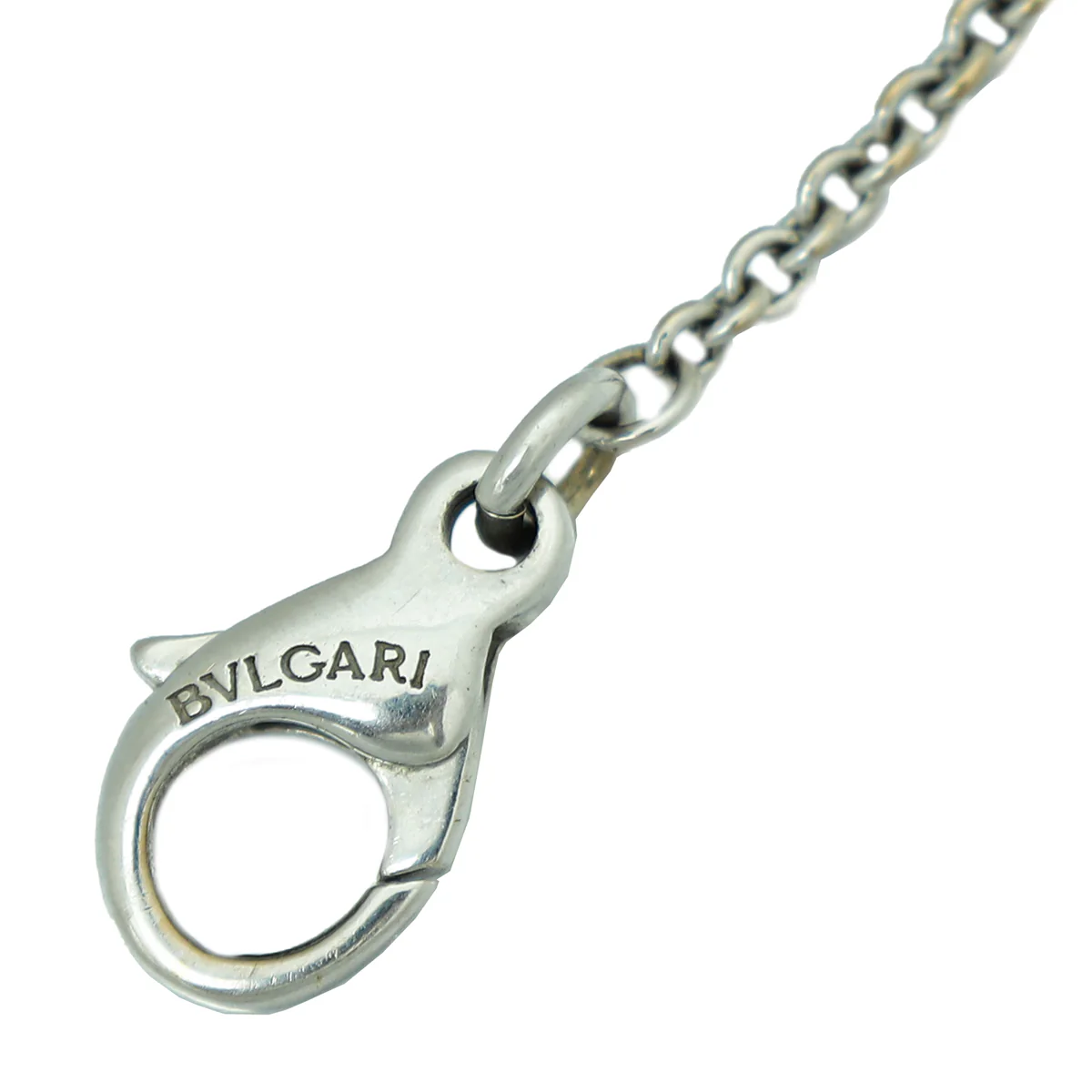 Bvlgari 18K White Gold Parentesi Pendant Necklace