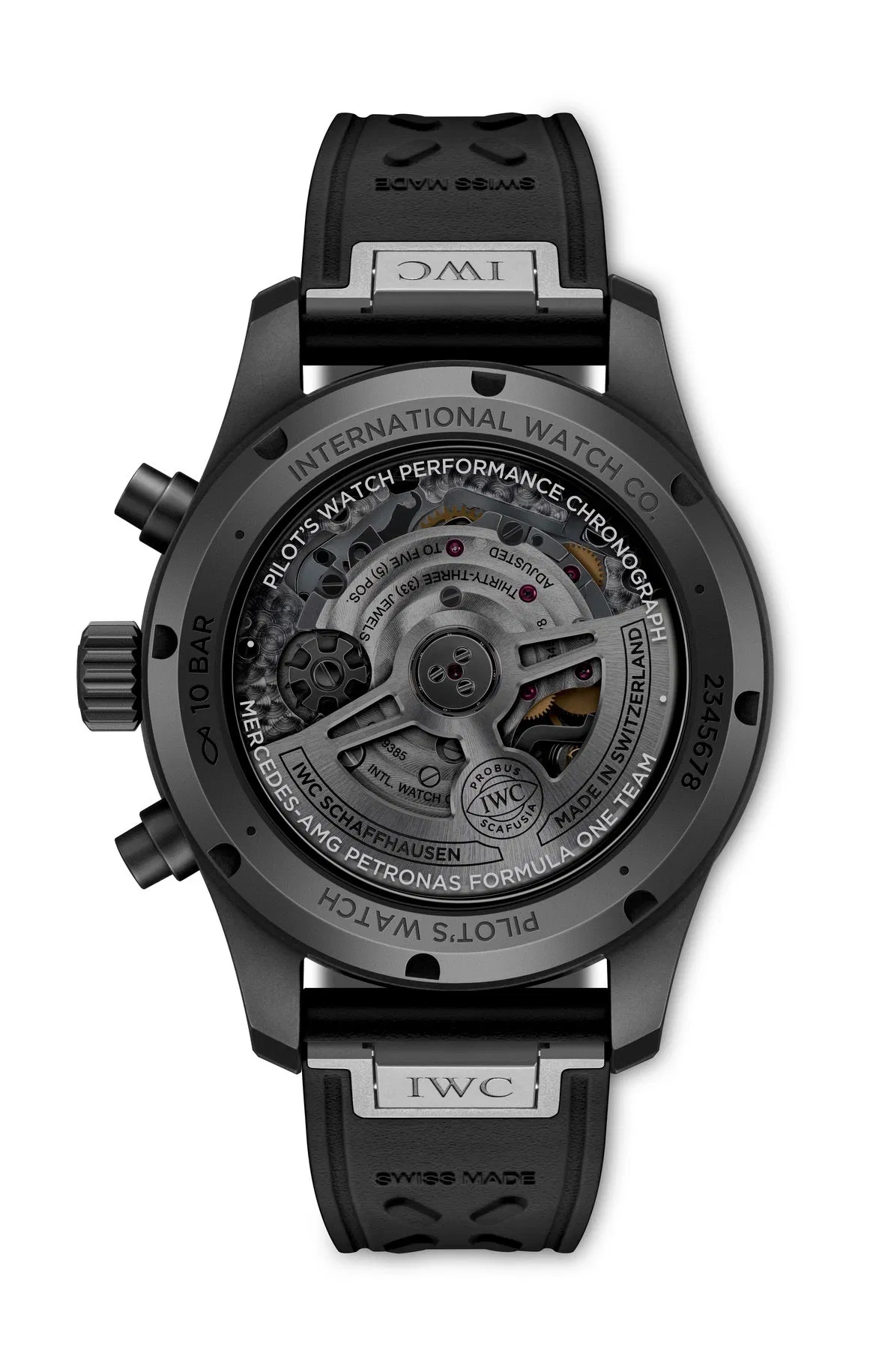 Schaffhausen Pilots watch performance chronograph 41 mercedes amg petronas formula one team iw388306