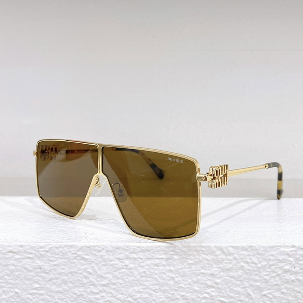 Miumiu Thin Metal Mirror legs Sunglasses Top quality （Replica）
