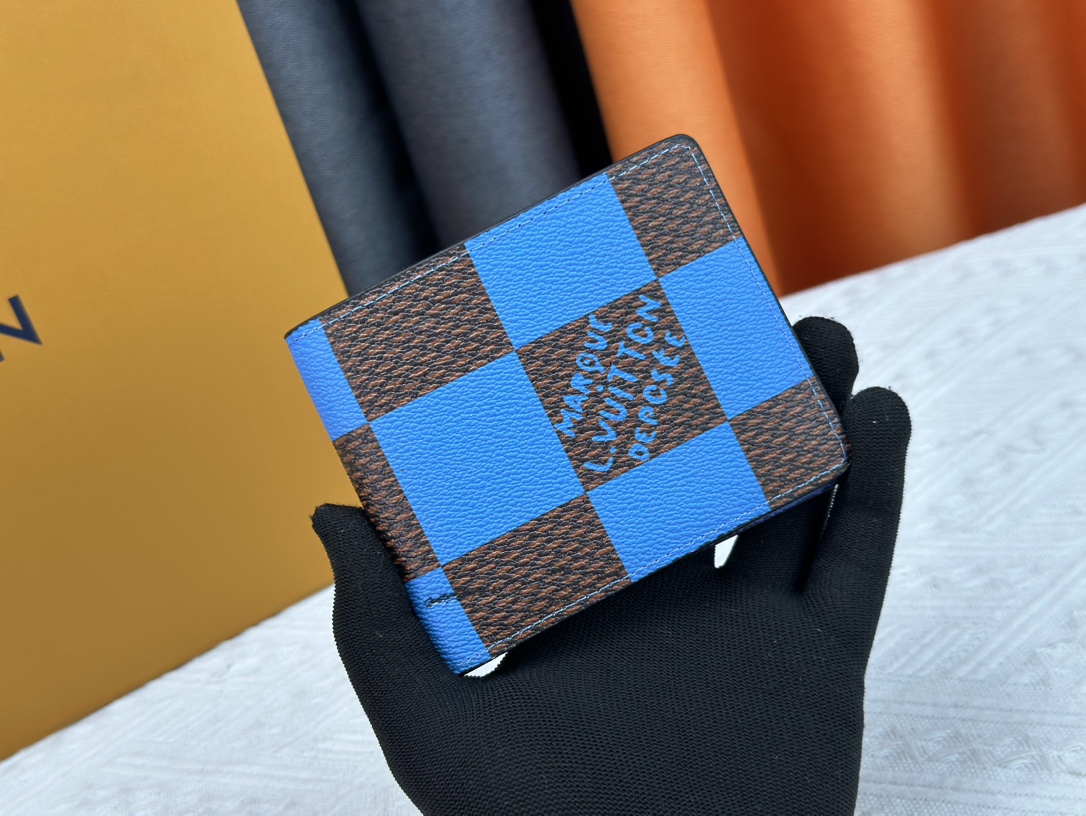 Louis Vuitton Brazza Damier Graphite Pixel N60895 M40452 Wallet Bag Handbag