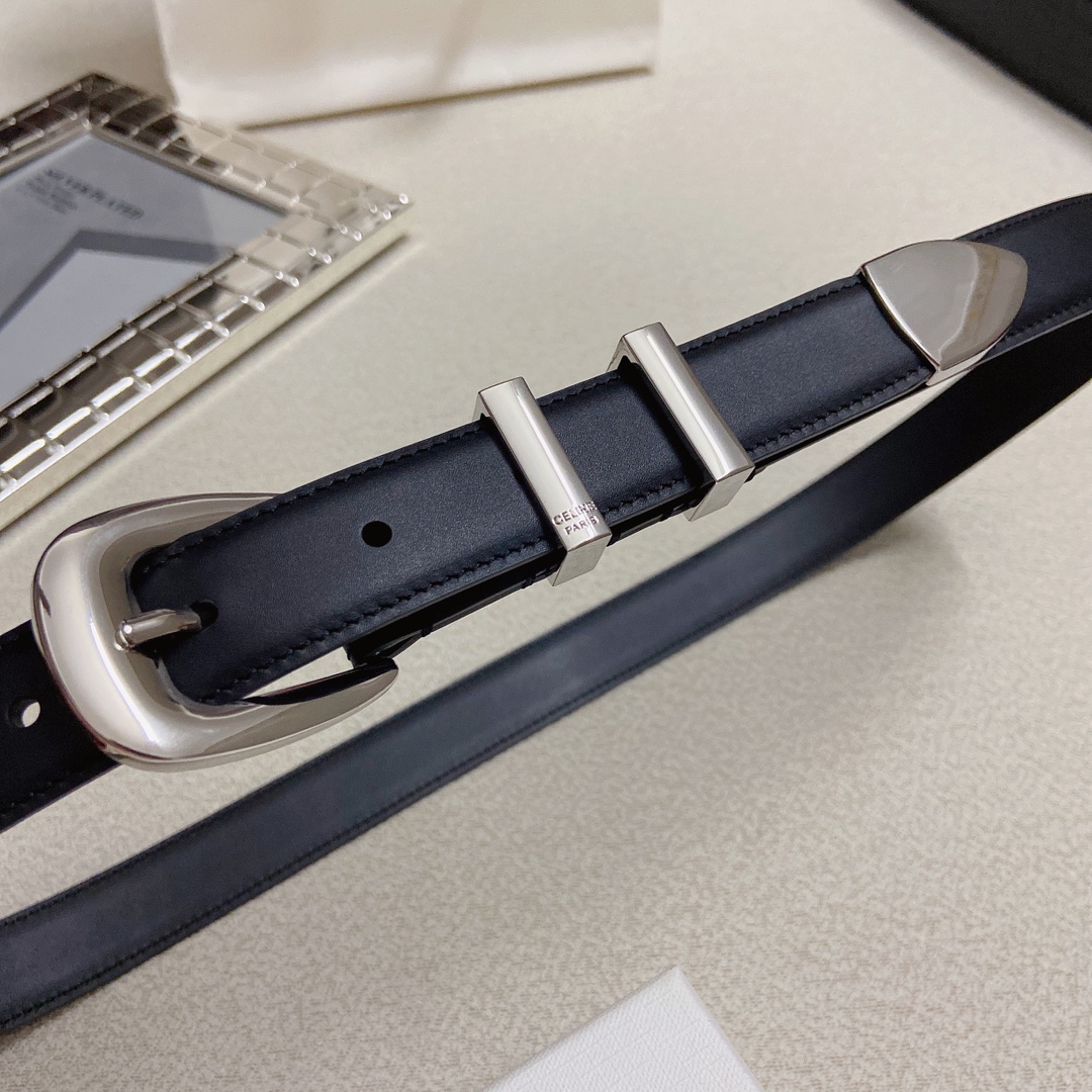 Celine Leather Belts 1:1 Mirror Version