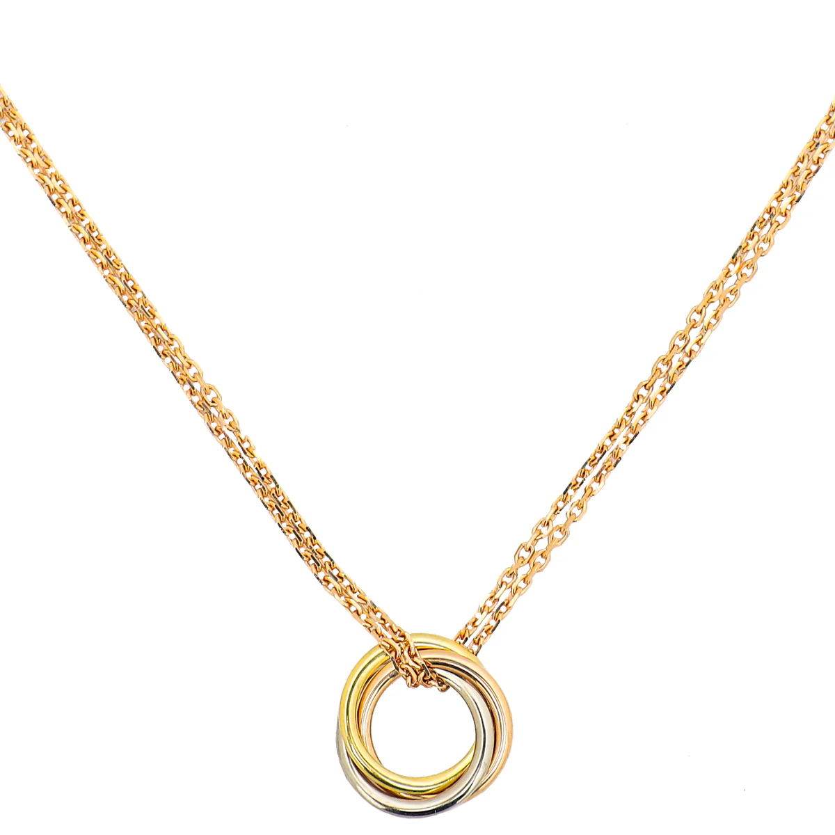 Cartier 18K Trinity Necklace