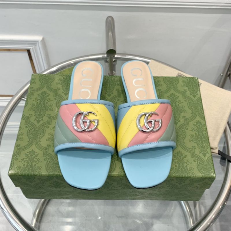 Gucci Double G Slide Sandal 619893 (Replica)