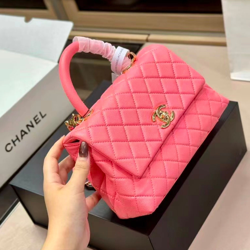 Chanel Coco Handle  Bag Small Shoulder Bag  (Replica)