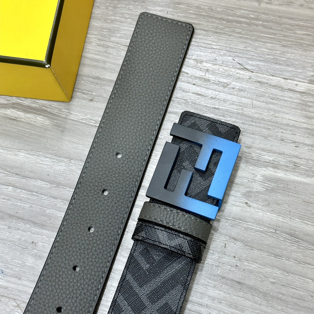 Fendi Leather Belts 1:1 Mirror Version