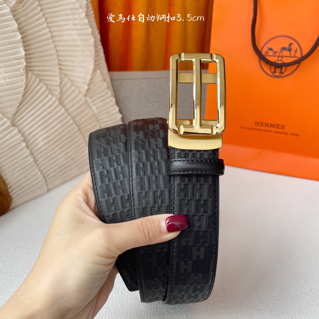 Hermes Leather Belts 1:1 Mirror Version