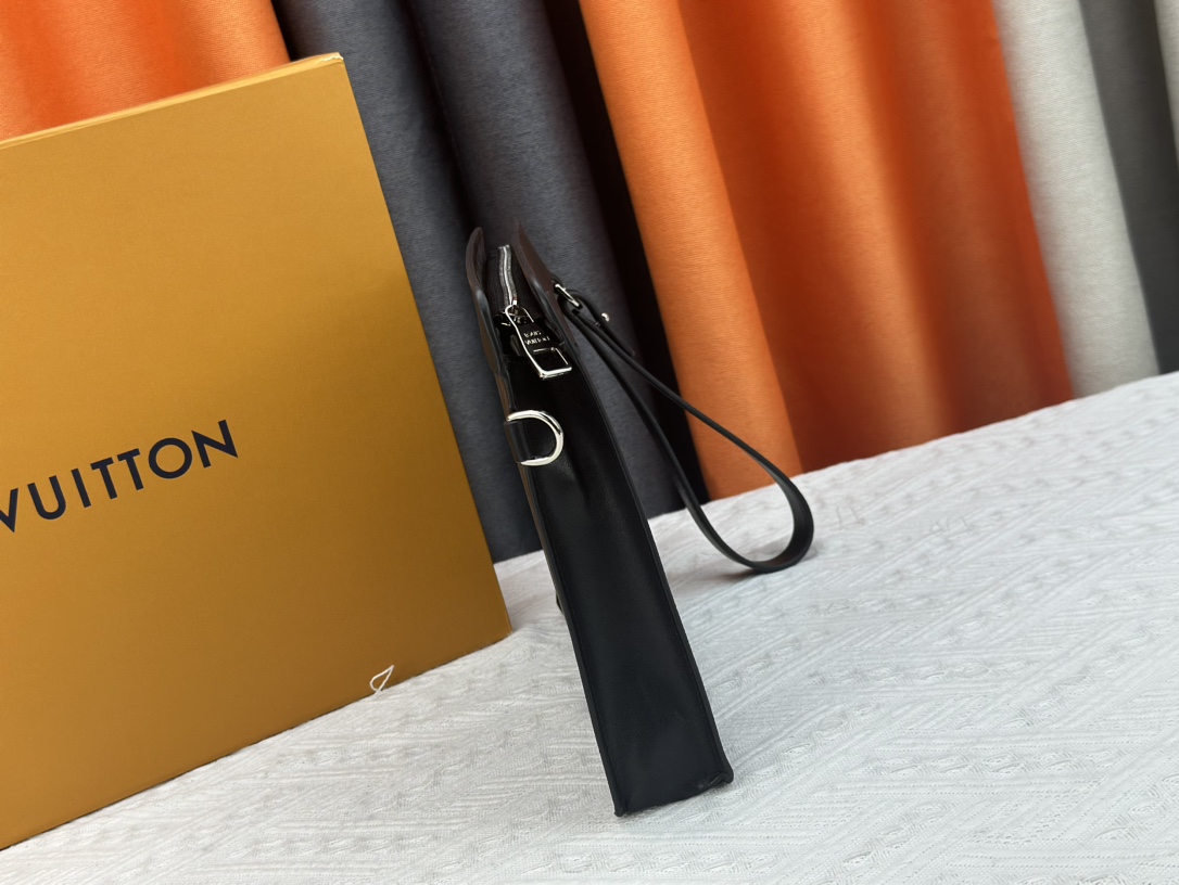 Louis Vuitton Pochette Jour Monogram Eclipse M82080 Clutch Bag Handbag