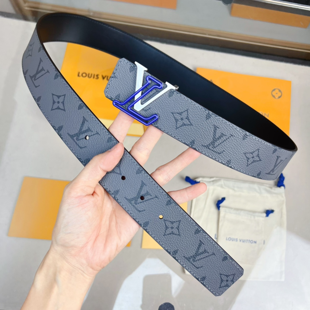 Louis Vuitton LV Leather Belts 1:1 Mirror Version