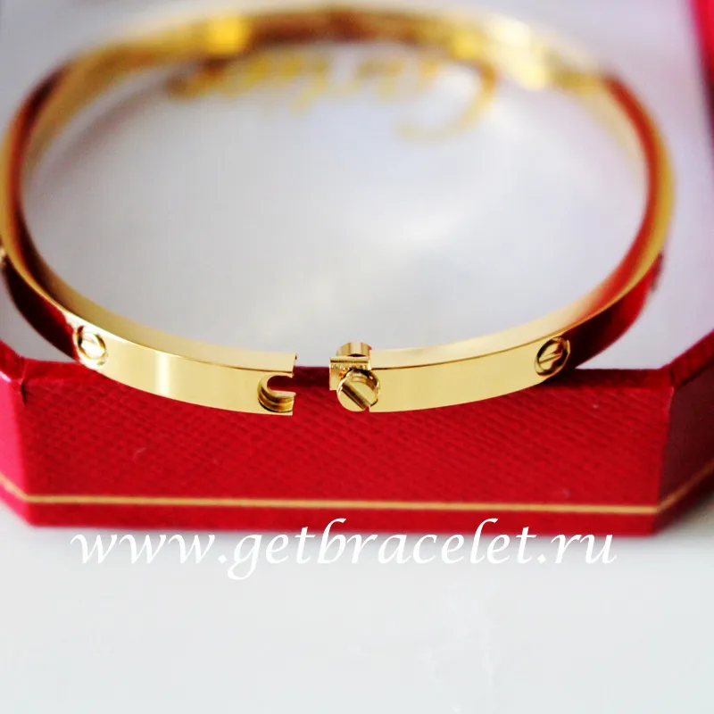 New Cartier Love Bracelet SM Yellow Gold B6047517