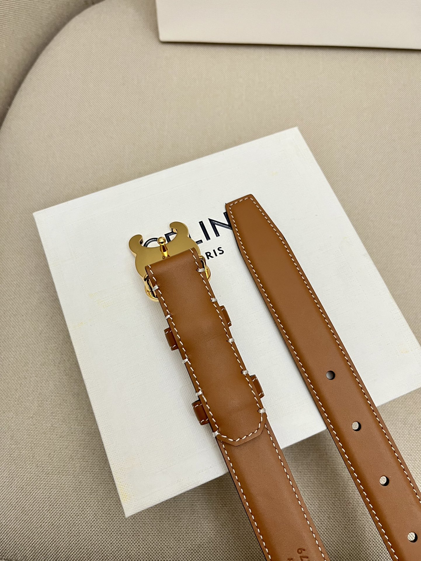 Celine Leather Belts 1:1 Mirror Version