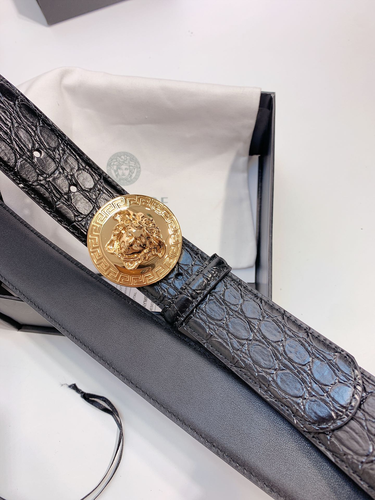 Versace Leather Belts 1:1 Mirror Version